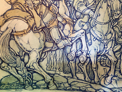 portrait horses