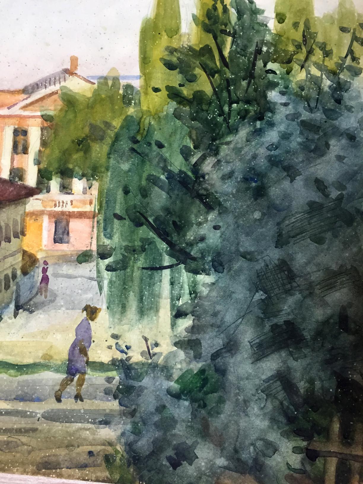 Watercolor Kiev Kryzhanivskyi Viktor Vladimirovich