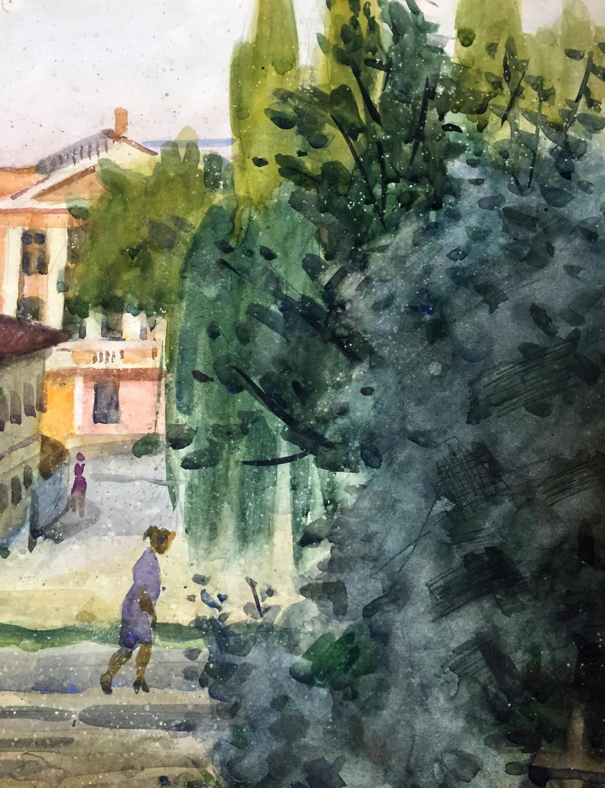 Watercolor Kiev Kryzhanivskyi Viktor Vladimirovich