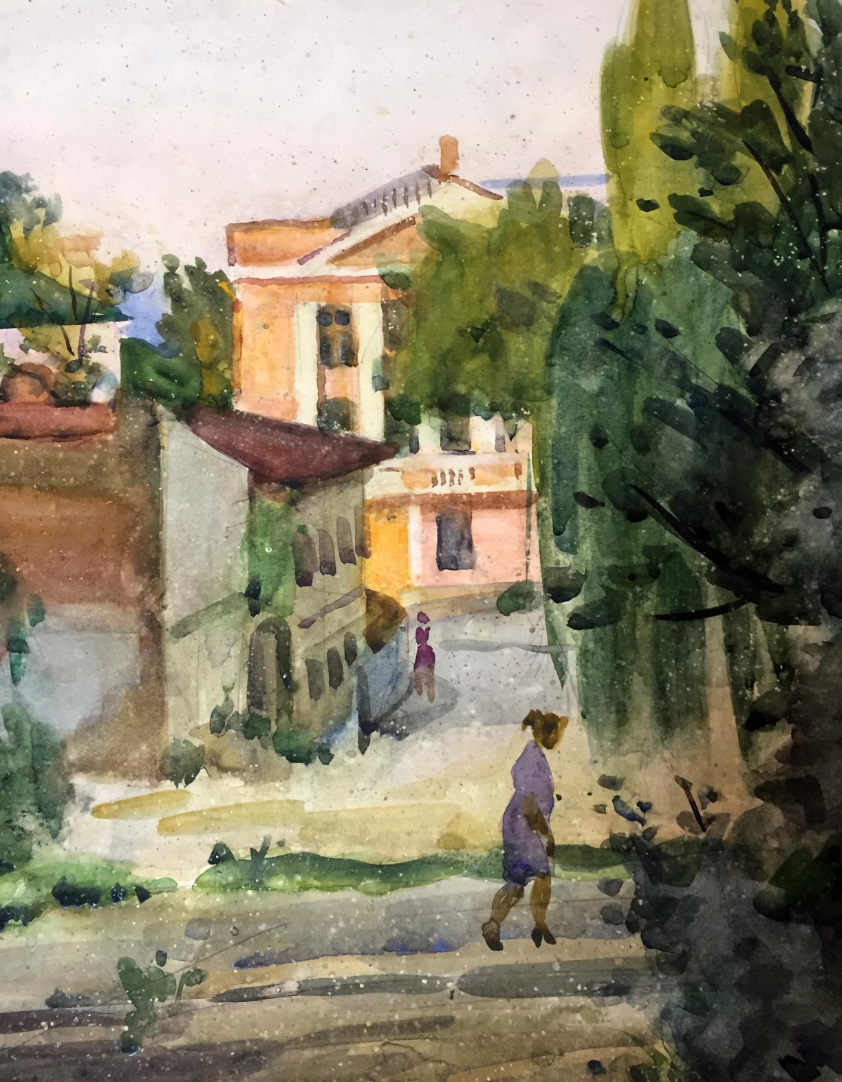 Watercolor Kiev Kryzhanivskyi Viktor Vladimirovich