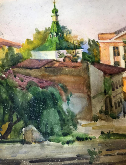Watercolor Kiev Kryzhanivskyi Viktor Vladimirovich