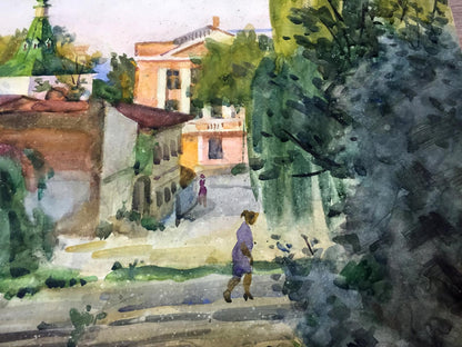 Watercolor Kiev Kryzhanivskyi Viktor Vladimirovich