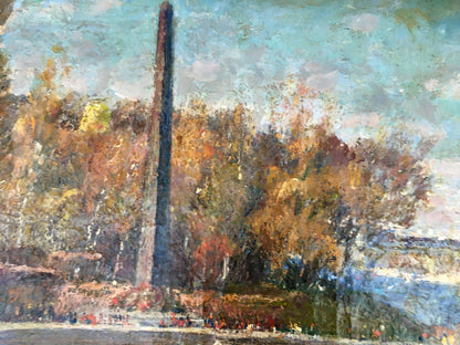 Oil painting Glory park Mynka Alexander Fedorovich