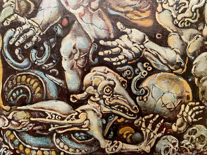 Oil painting Michael the Archangel Litvinov Oleg Arkad'yevich