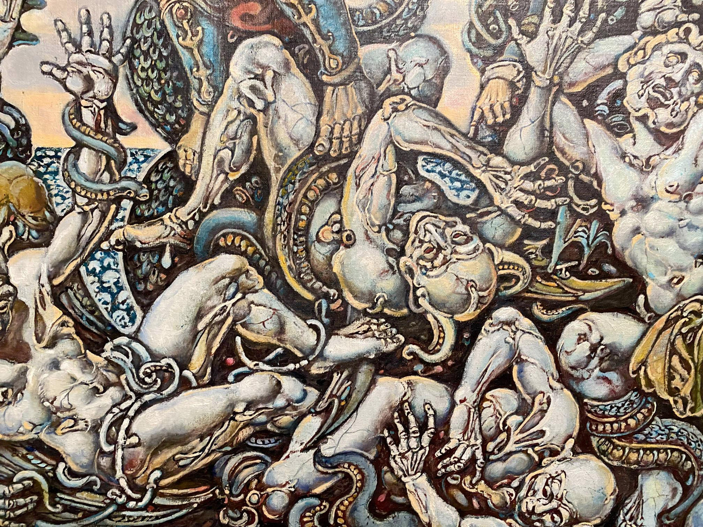 Oil painting Michael the Archangel Litvinov Oleg Arkad'yevich