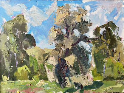 Oil painting May shore Gaponchenko Ivan Ivanovich