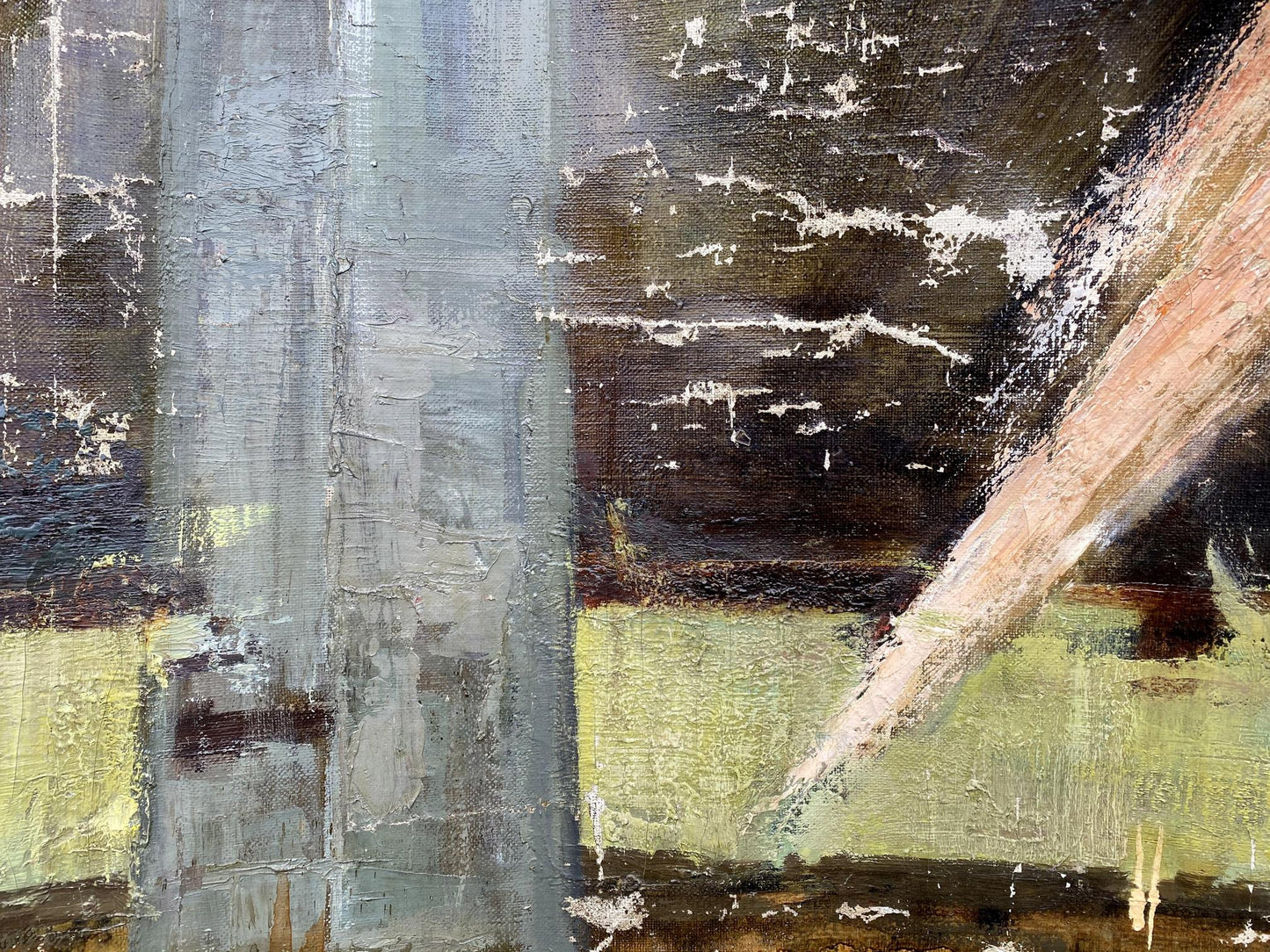 Oil painting Monument Vladimir Vasilievich Korsun