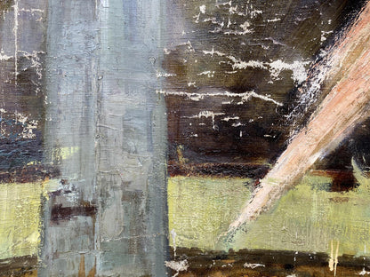 Oil painting Monument Vladimir Vasilievich Korsun