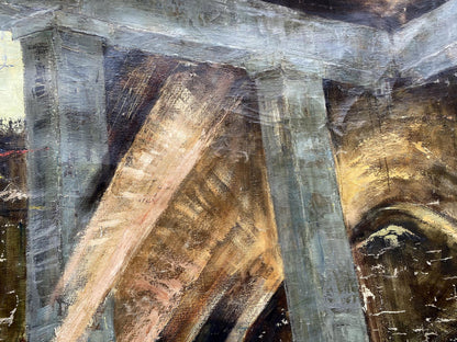 Oil painting Monument Vladimir Vasilievich Korsun