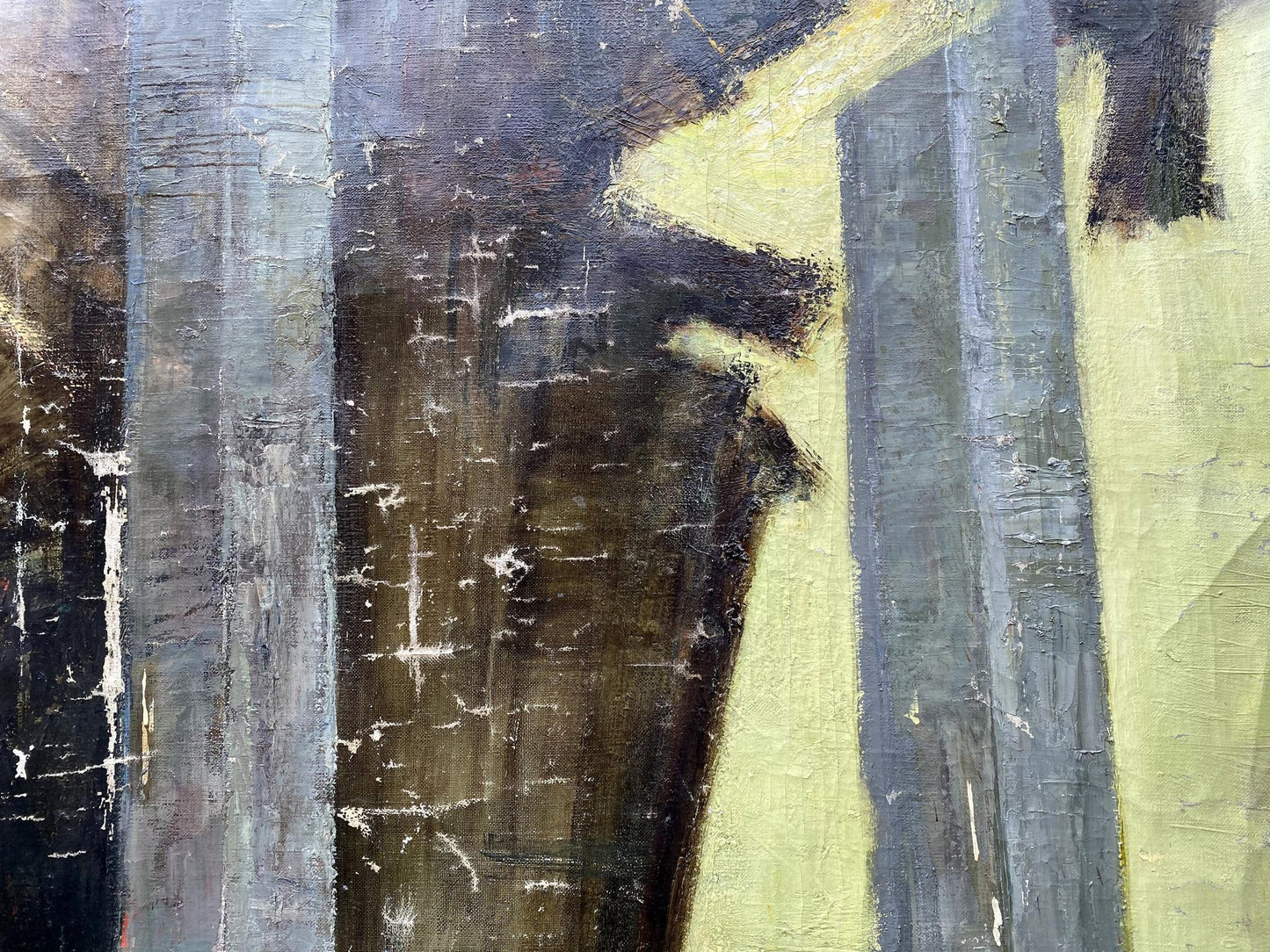 Oil painting Monument Vladimir Vasilievich Korsun