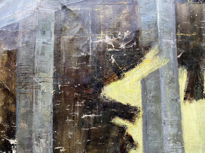 Oil painting Monument Vladimir Vasilievich Korsun