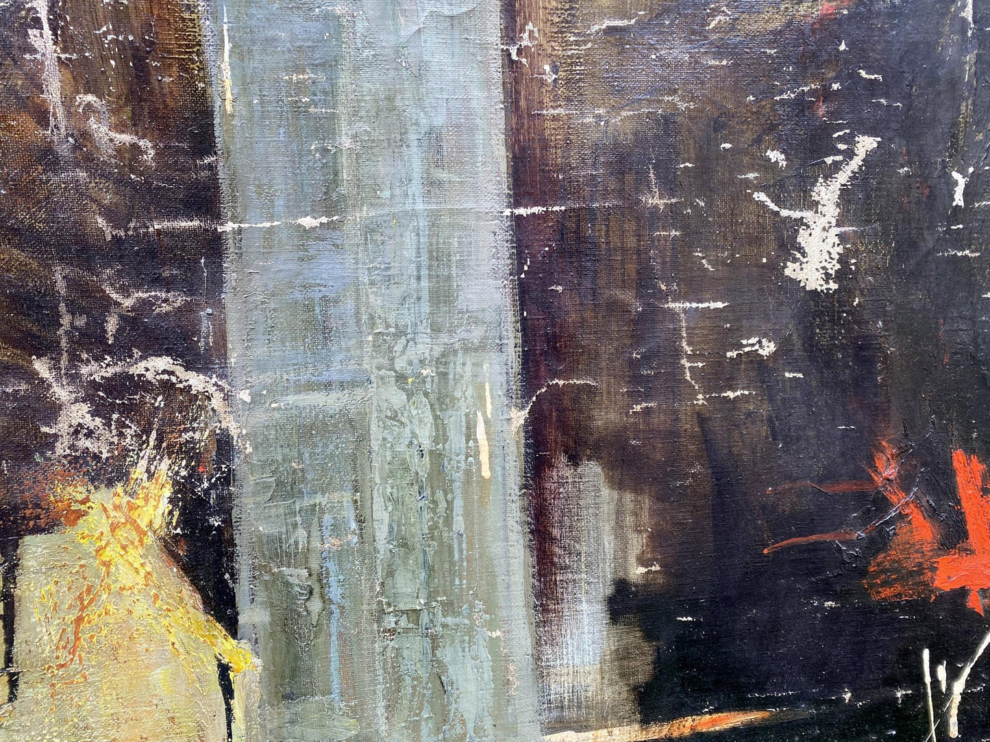 Oil painting Monument Vladimir Vasilievich Korsun