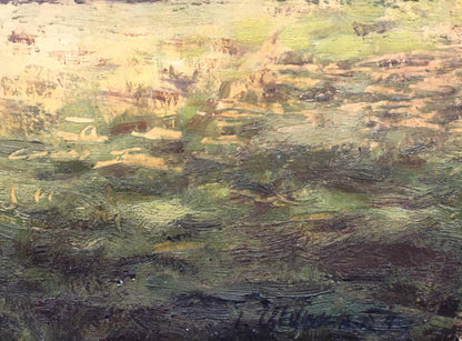 Oil painting Autumn has come Ivan Kirillovich Tsyupka