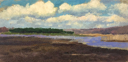 Oil painting Autumn Ivan Kirillovich Tsyupka