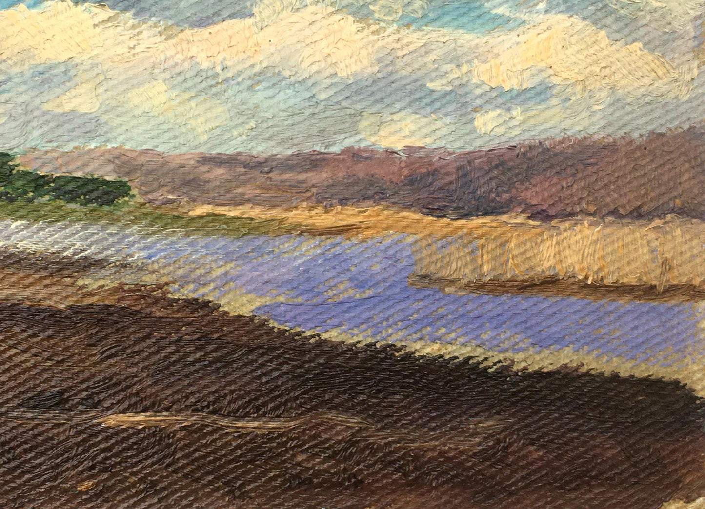Oil painting Autumn Ivan Kirillovich Tsyupka