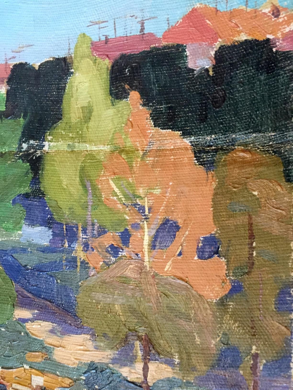 Oil painting Monastery