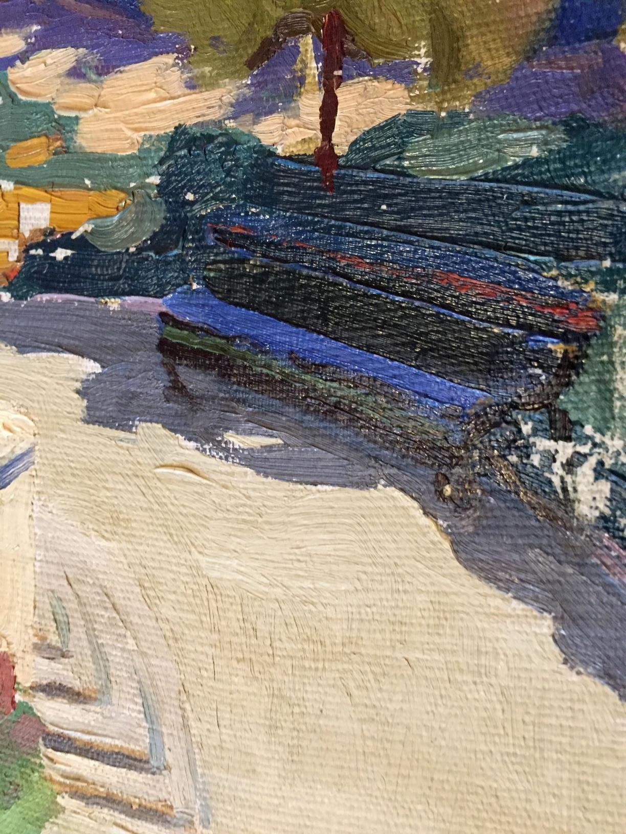 Oil painting Monastery