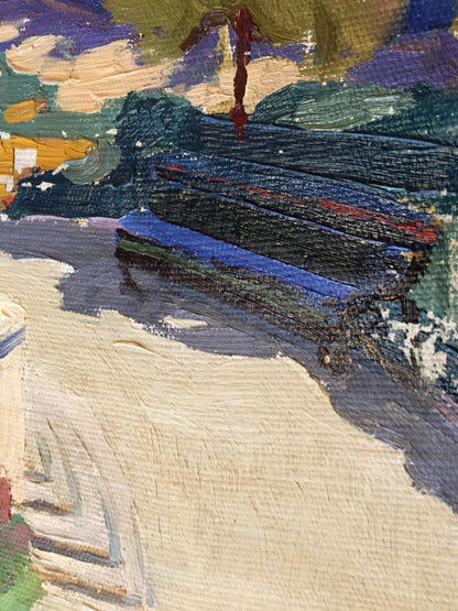 Oil painting Monastery