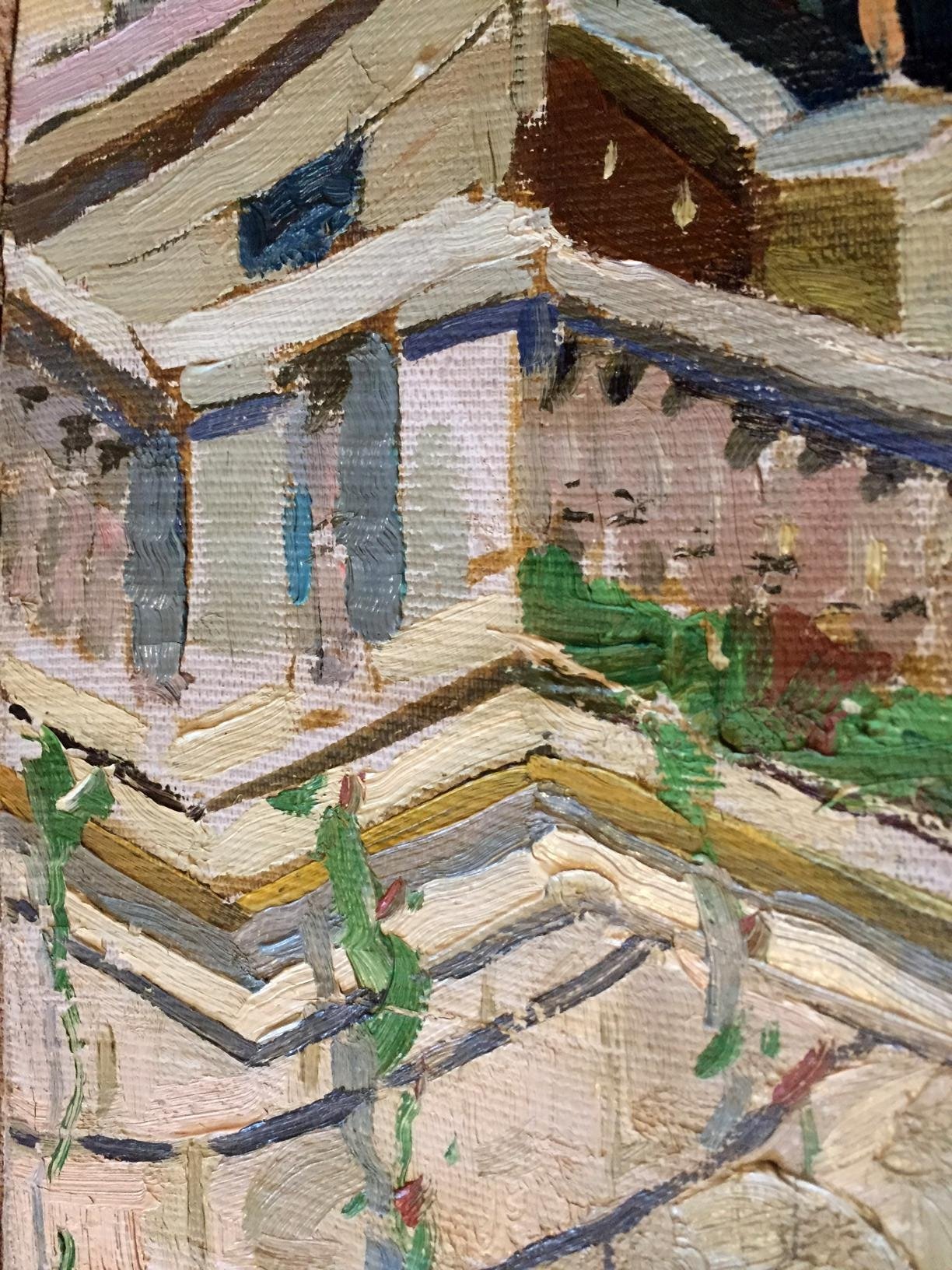 Oil painting Monastery