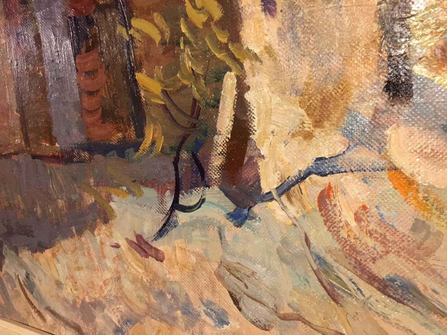 Oil painting Hot day. Crimea Sergeyeva Nina