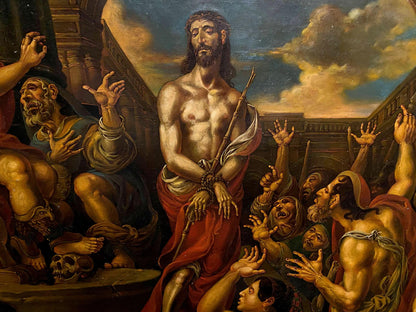 Oil painting Christ before Pilate Litvinov Oleg Arkad'yevich