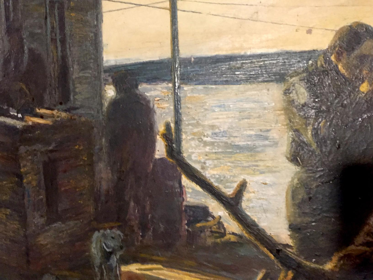 Oil painting Autumn on Vaigach Nedoshovenko Tamara Fedorovna