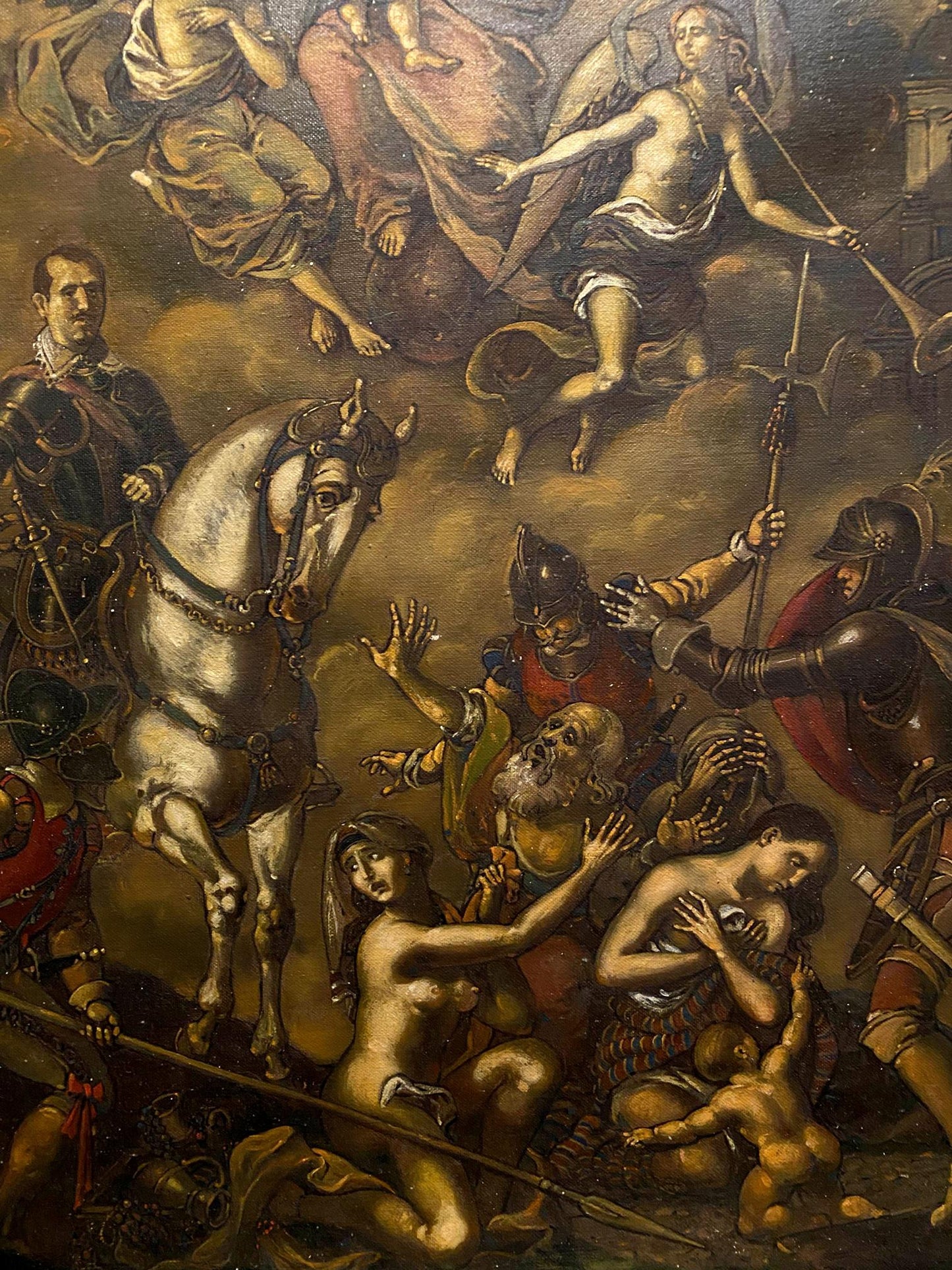 Oil painting Assault on the city of Breda Oleg Litvinov