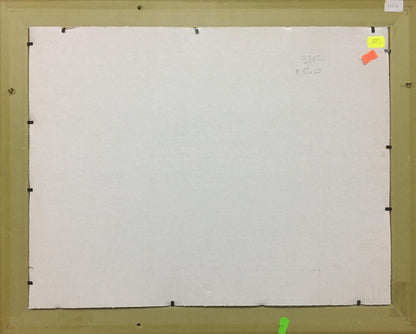 Oil painting Running path in the forest Unknown artist