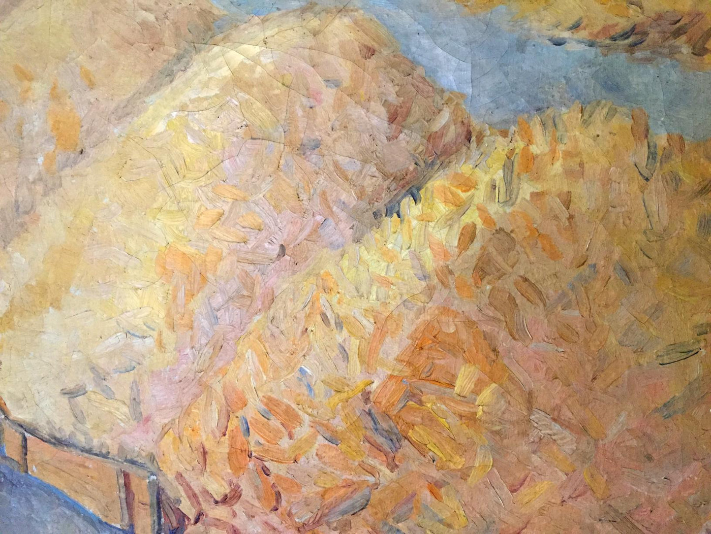 Oil painting Warehouses