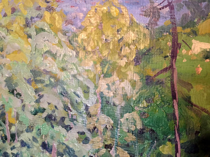 Oil painting Forest Kolosovsky Georgiy Sergeevich