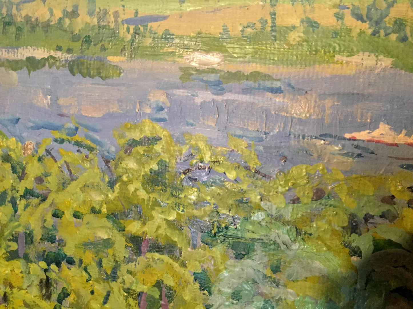 Oil painting Forest Kolosovsky Georgiy Sergeevich