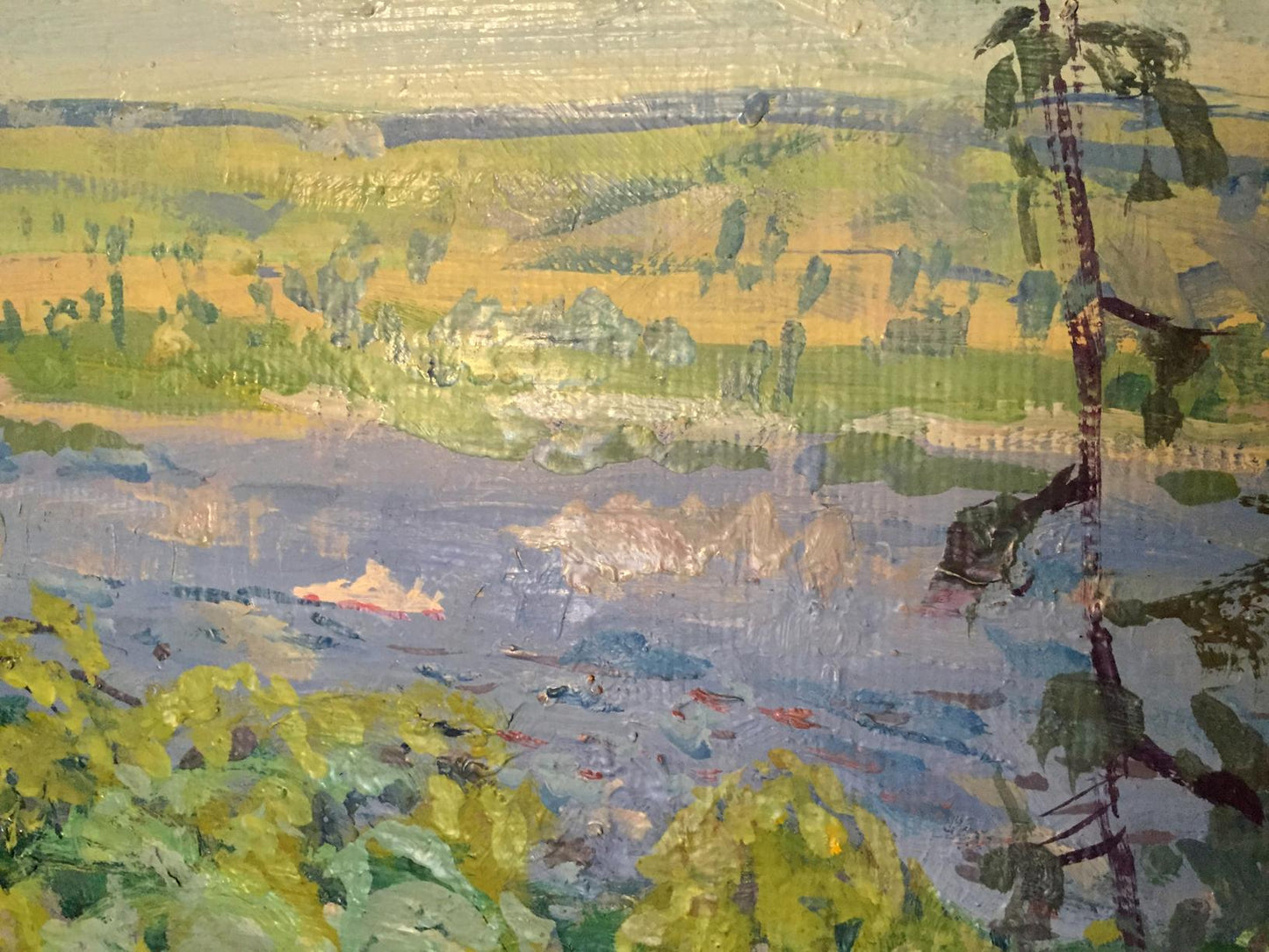 Oil painting Forest Kolosovsky Georgiy Sergeevich