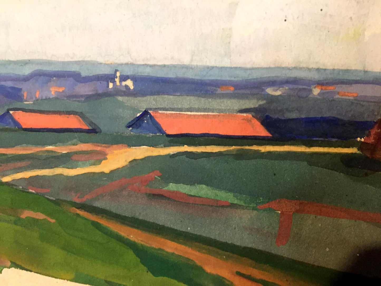 Oil painting Fields Khrustalenko Nikolay Aleksandrovich