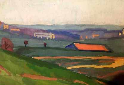 Oil painting Fields Khrustalenko Nikolay Aleksandrovich