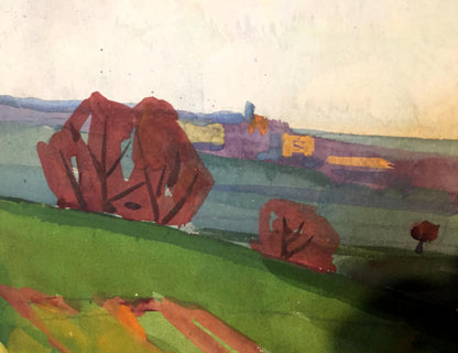 Oil painting Fields Khrustalenko Nikolay Aleksandrovich