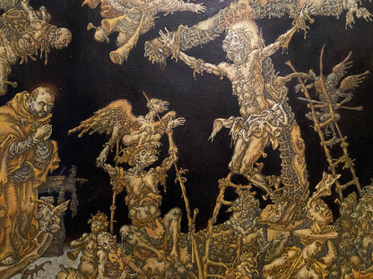 Oil painting 20th century apocalypse Litvinov Oleg Arkad'yevich