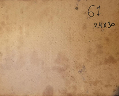 Oil painting House in the forest Leonid Mikhailovich Stil'