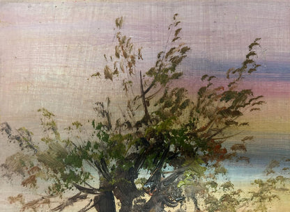Oil painting House in the swamp
