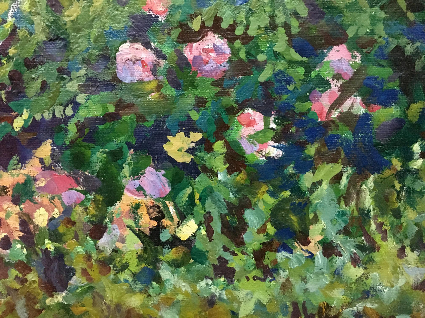 Oil painting Garden Fomin Anatoly Nikiforovich