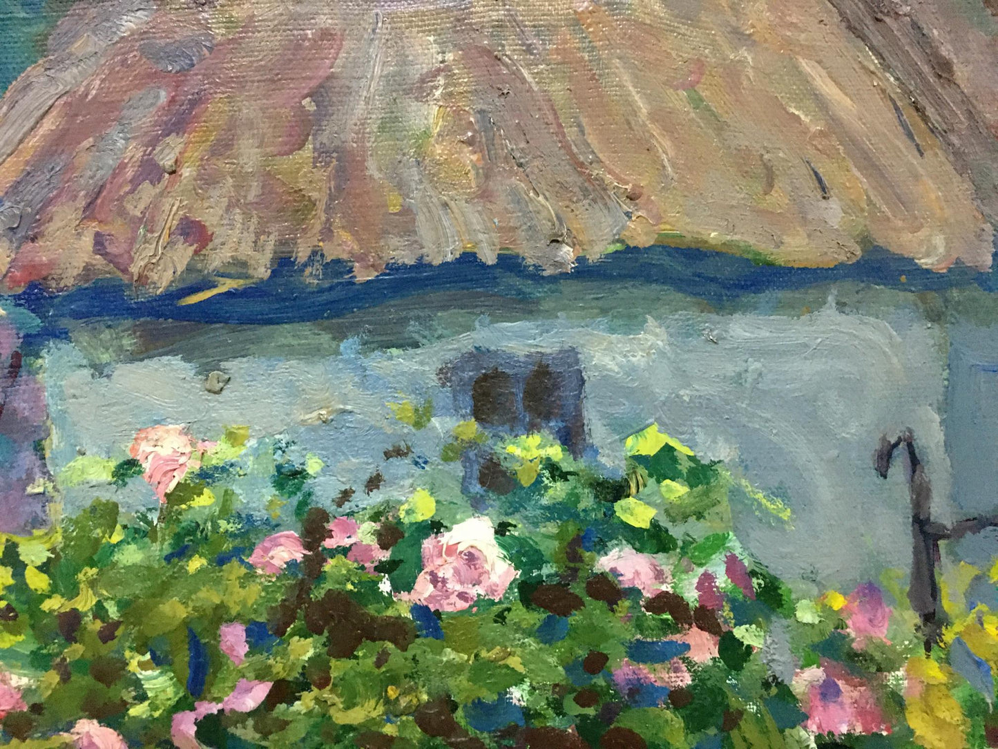 Oil painting Garden Fomin Anatoly Nikiforovich