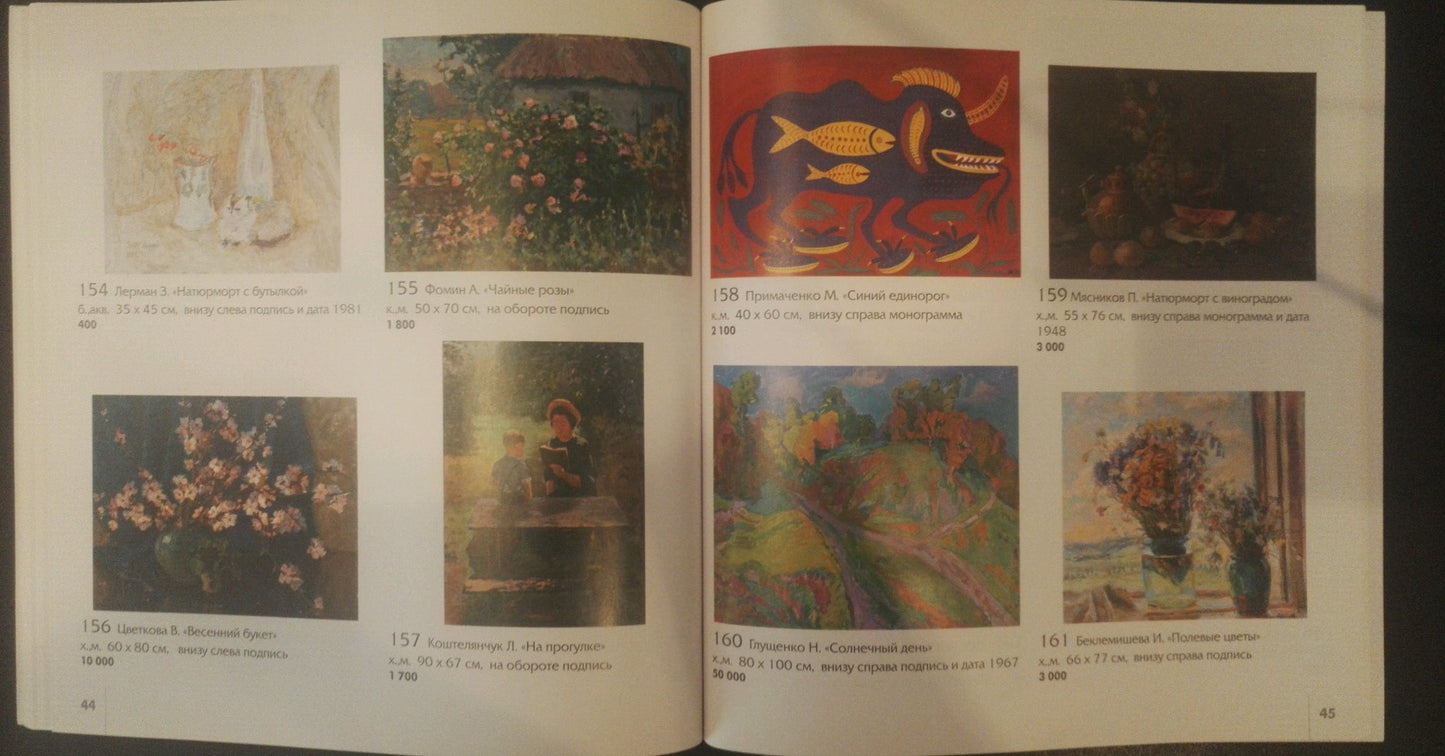 Oil painting Garden Fomin Anatoly Nikiforovich