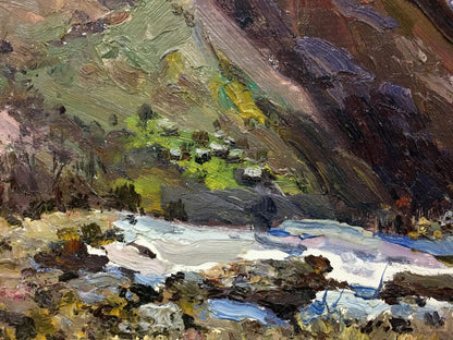 Oil painting The mountains Sidoruk Vladimir Fedorovich