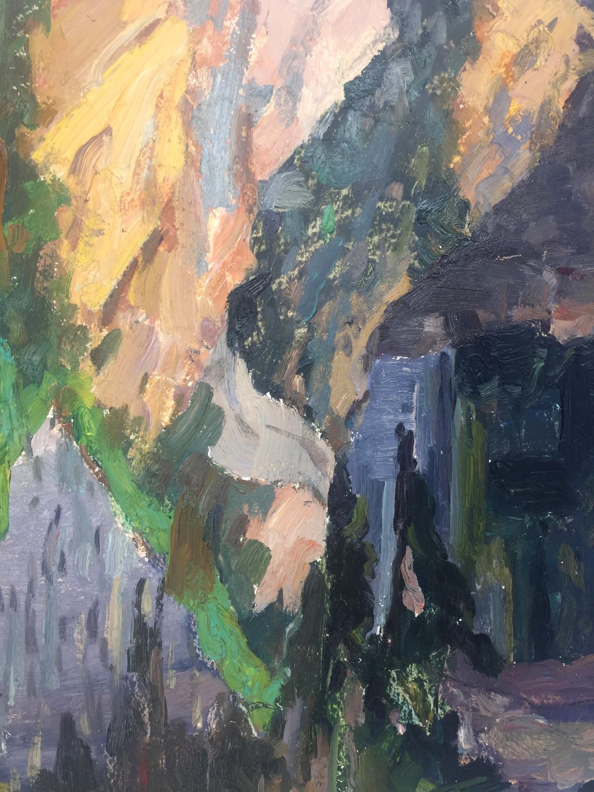 Oil painting Natural plains original picture painter