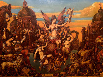 Oil painting Triumph of Venice Litvinov Oleg Arkad'yevich