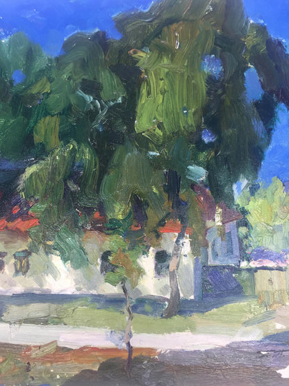 Oil painting House museum Georgy Petrovich Petrov