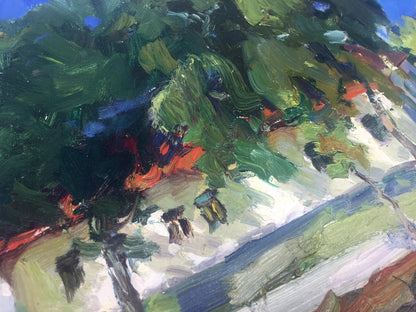 Oil painting House museum Georgy Petrovich Petrov