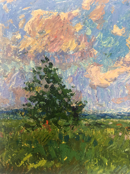 Oil painting Nature Victor Sevastyanov