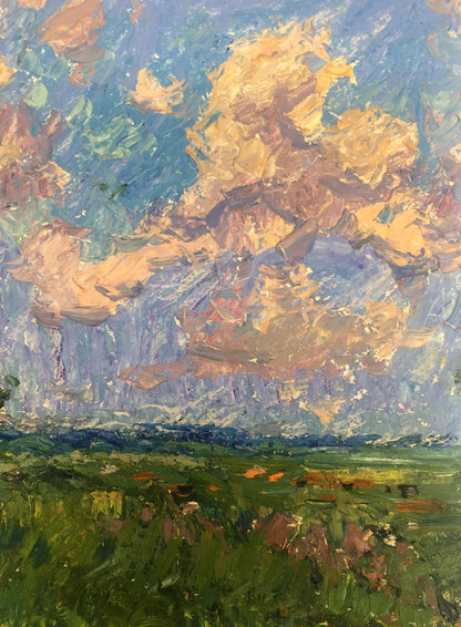 Oil painting Nature Victor Sevastyanov