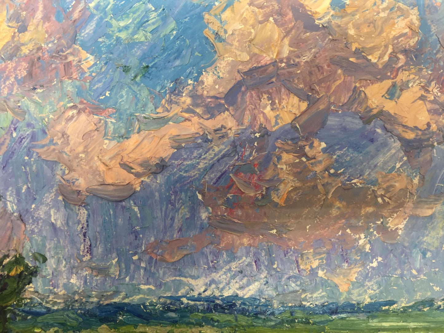 Oil painting Nature Victor Sevastyanov