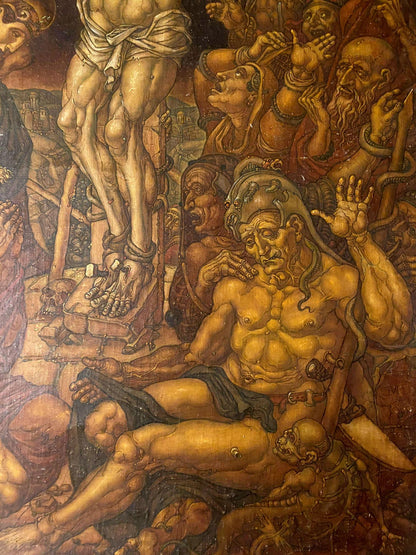Oil painting Calvary 20th century Litvinov Oleg Arkad'yevich